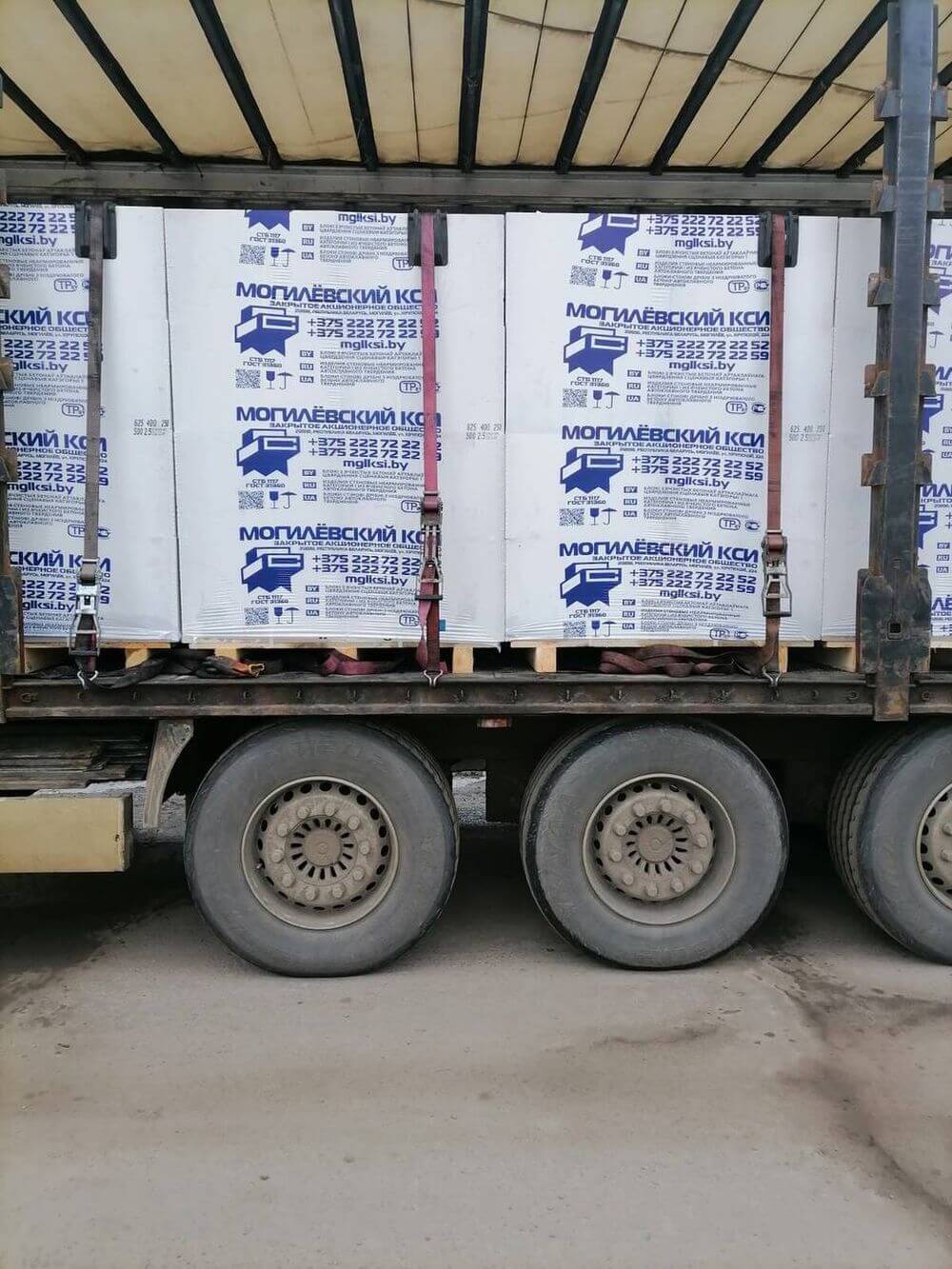 Газобетон Могилевский КСИ D625 625х250х250 мм фото 4